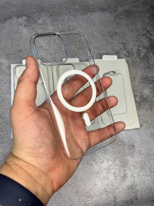 Чохол Clear Case MagSafe + Animation для iPhone 13 13 Pro Max Айфон