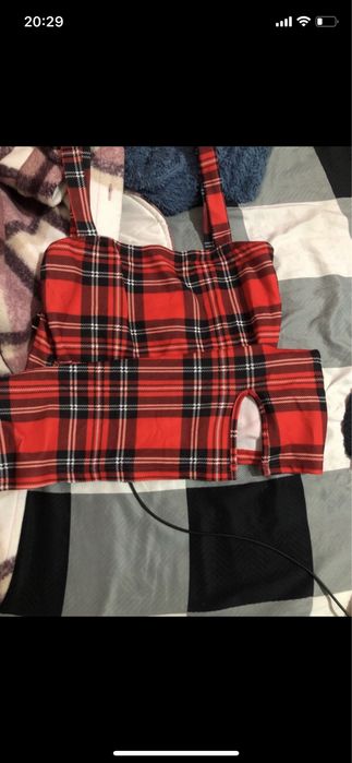Vestido vermelho da Shein