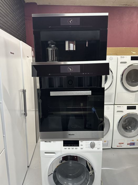 Комплект Духовка - Пароварка + Кавомашина Miele  DGC 6860 + CVA 6805