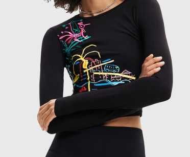 Desigual - bluzka TS_Cracovia, rozm. M, NOWA