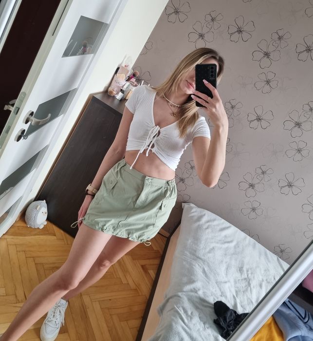 Spódniczka mini cargo Cropp XS