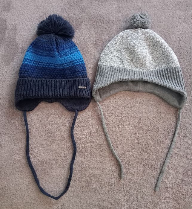 Шапка демісезонна на 1-2 роки шапочка демі 46 розмір