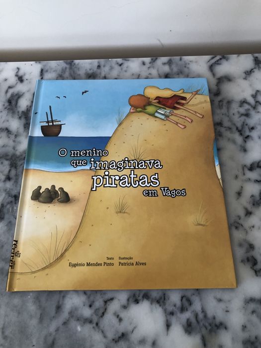 Livro infantil O menino que imaginava piratas em Vagos