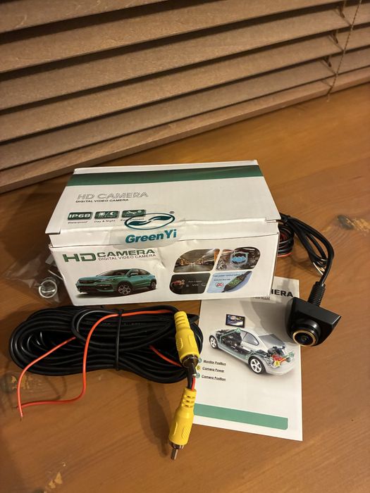 Kamera cofania HD 1080P PAL – zestaw z okablowaniem