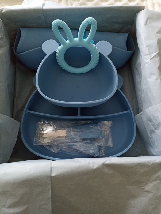 Силіконовий посуд для малятка