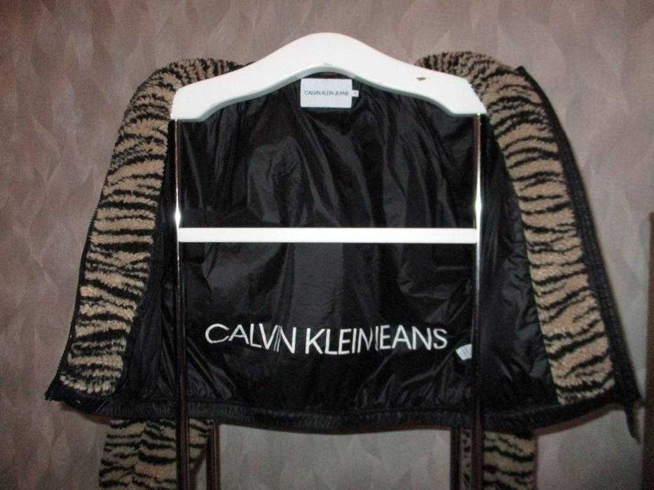 шерпа тедди куртка sherpa Calvin klein