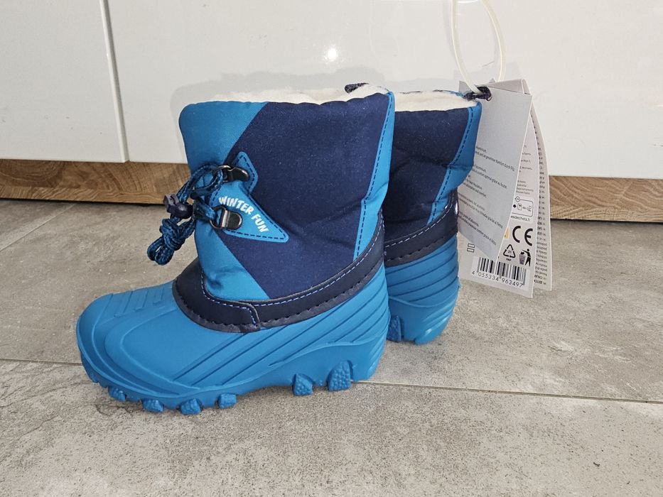 Buty nowe zimowe  świecące Lupilu 25