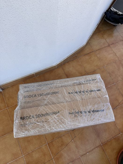 Kit 3 Brocas Perfuradoras de Solo / Terra (100mm, 150mm e 200mm) – Novas Seladas
