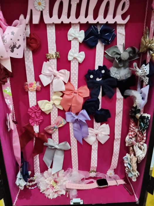 Porta arcos criança e porta ganchos