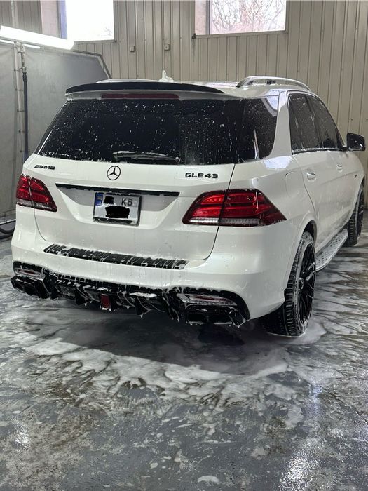 Спойлер Mercedes GLE ML W166 накладка на багажник ляду бленда гле 166 мерседес