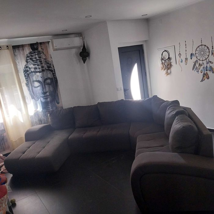 Sofa grande com chaiselong