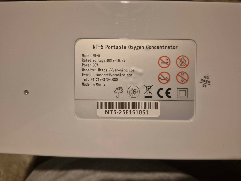 przenośny koncentrator tlen