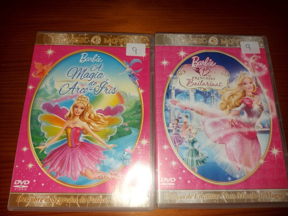 Dvds   da barbi para venda