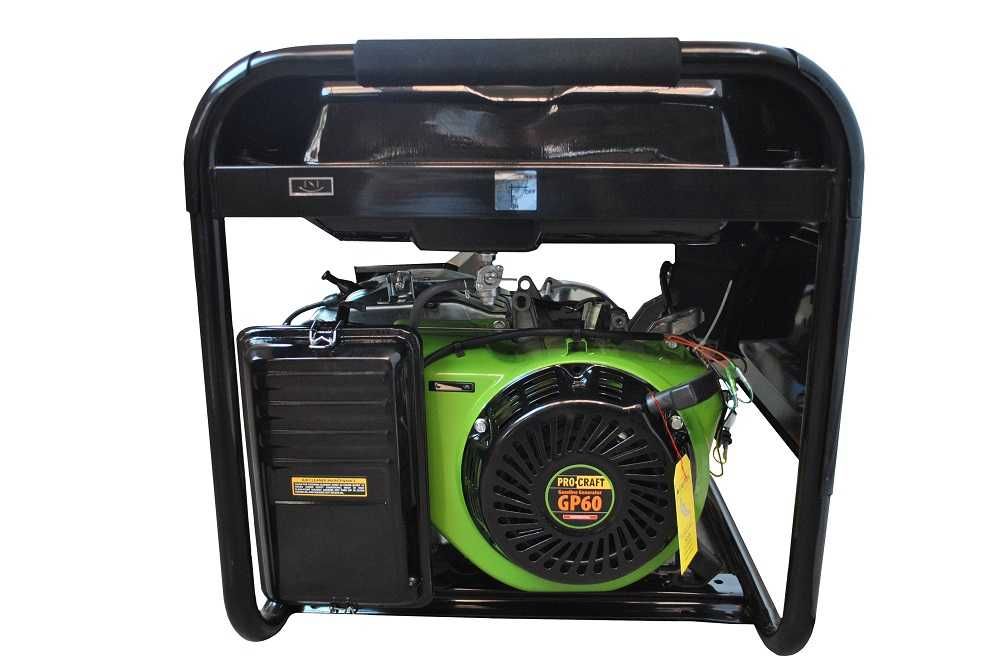 Agregat prądotwórczy Procraft GP60 o mocy 5,5 kW.