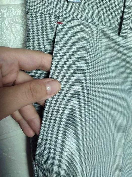 шерстяные брюки шерсть + шёлк от Giotelli / наш 46-48рр