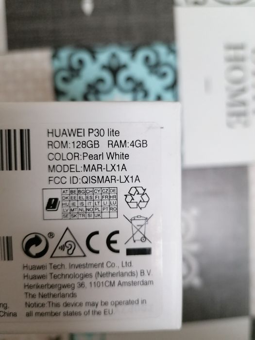 Huawei P30 Lite 128 GB Branco como Novo, Barato!