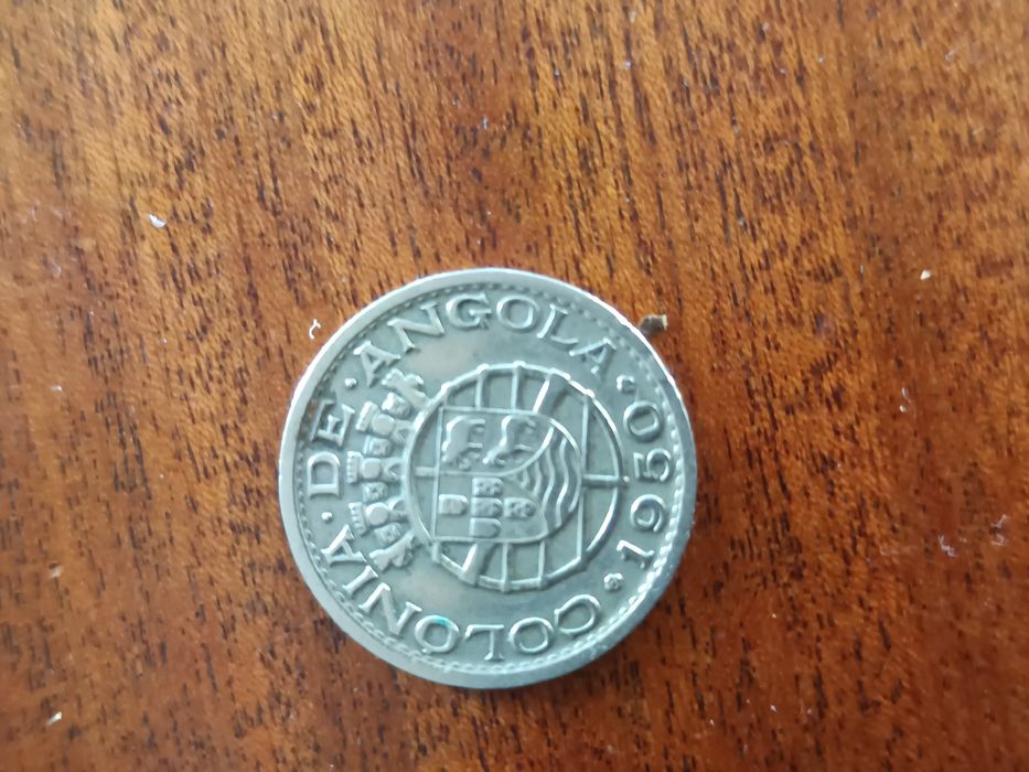 Moeda antiga de Angola