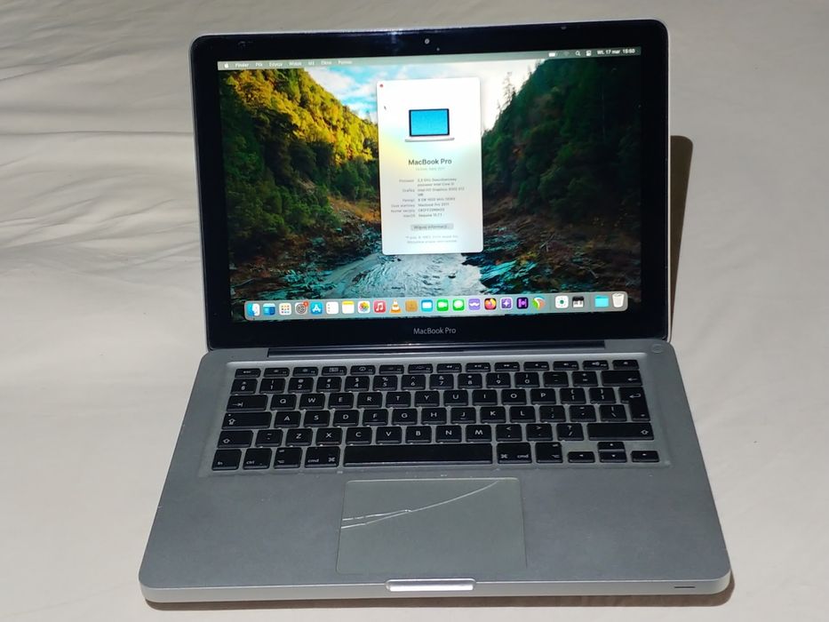 Macbook Pro 2011, 13 cali, SSD 120 GB, 4GB Ram