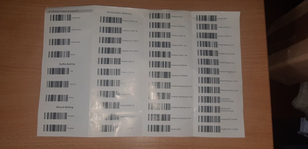 Сканер штрих-кодов Asianwell