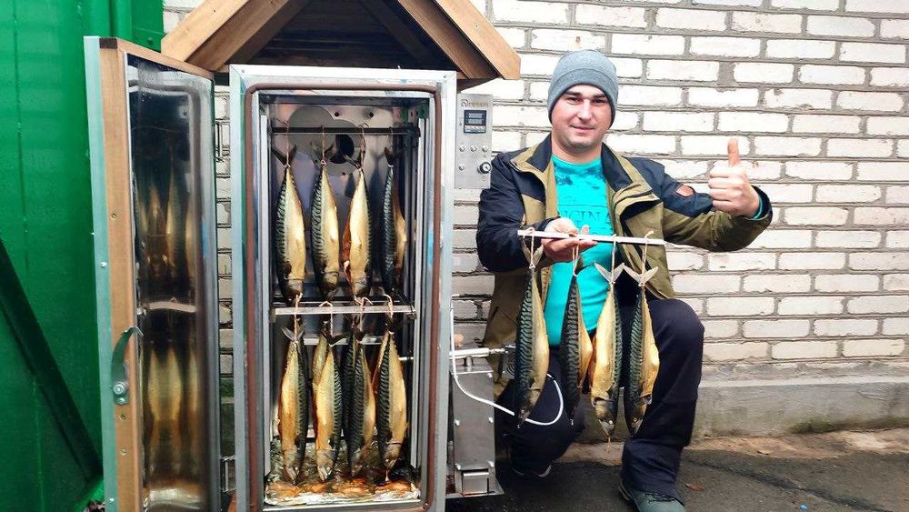 Домашняя коптильня горячего и холодного копчения. Каптилка древос ХИТ!