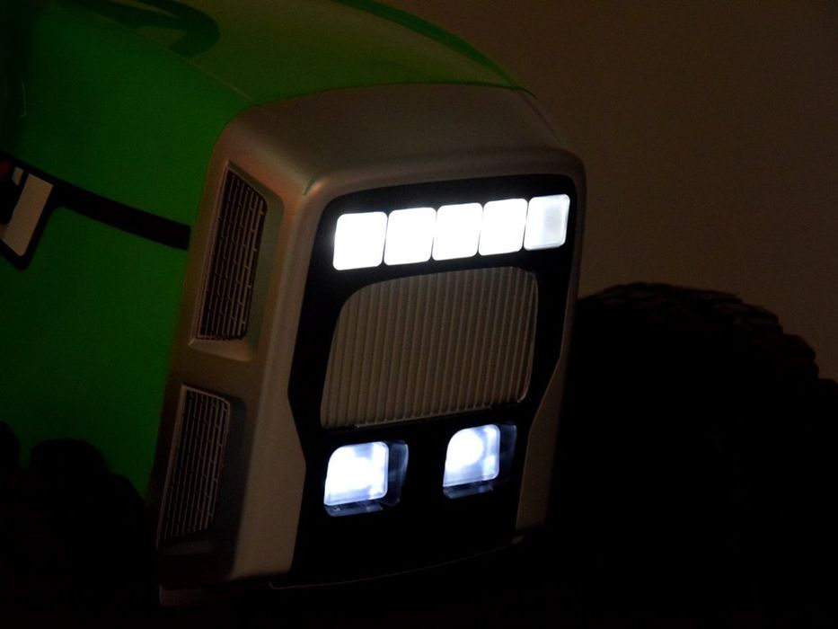 12v Pasy bezpie. +Pilot +PRZYCZEPA Traktor elektryczny na akumulator