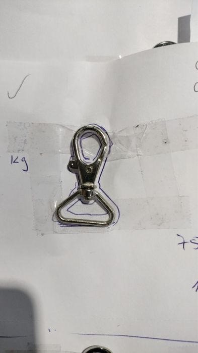 Lote Mosquetões Niquelado