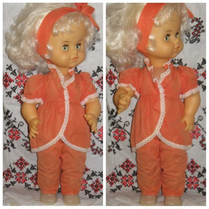 Очаровательная куколка СССР 47 см Себино(Италия)-Днепропетровск.