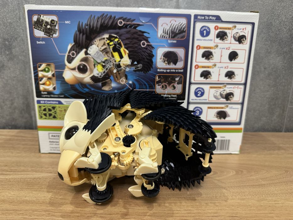 Інтерактивний конструктор робот-їжак STEM