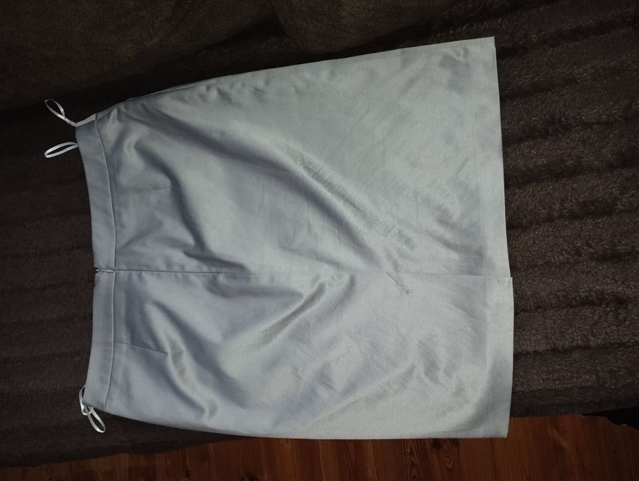 Spódniczka srebrna/szara