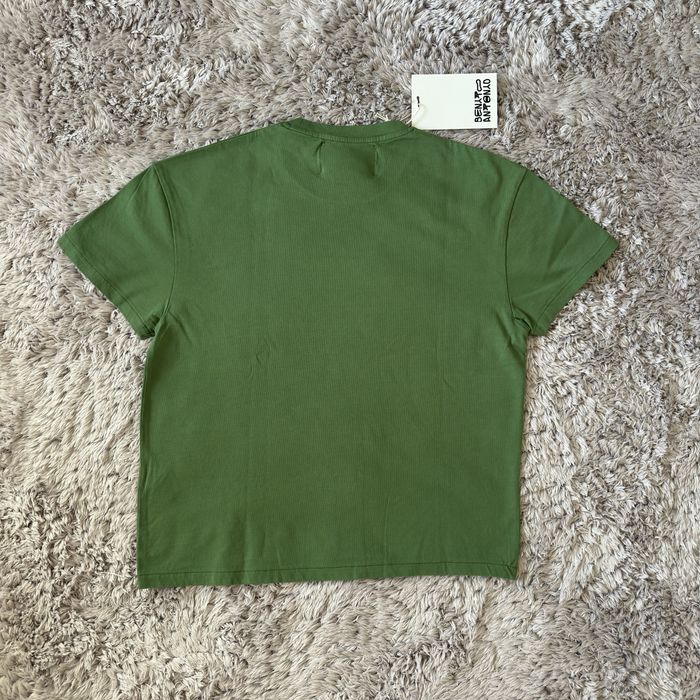 Zara X Bad Bunny Benito Antonio T-Shirt Verde Cropped Fit - NOVA Tamanho S