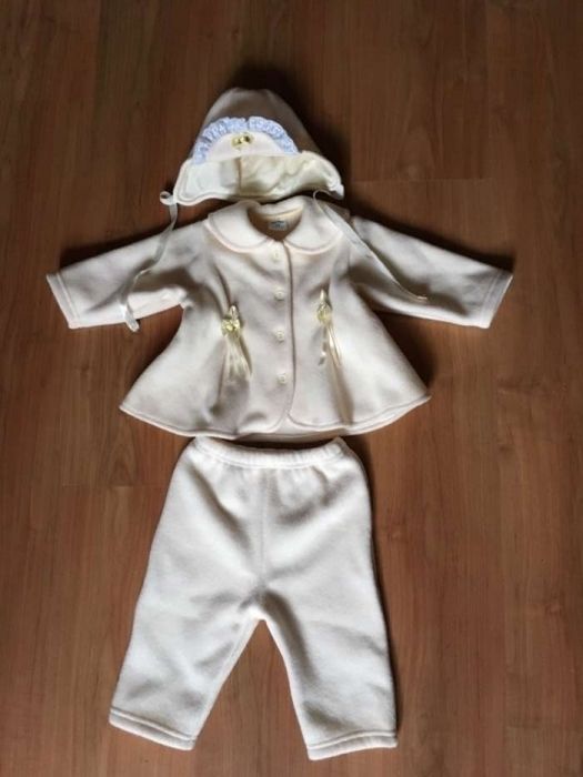 Ubranko do chrztu r 68+buciki