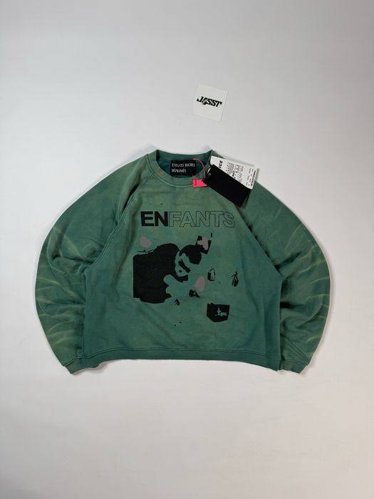 Світшот ERD Enfants Riches Deprimes Ерд зелений свитер