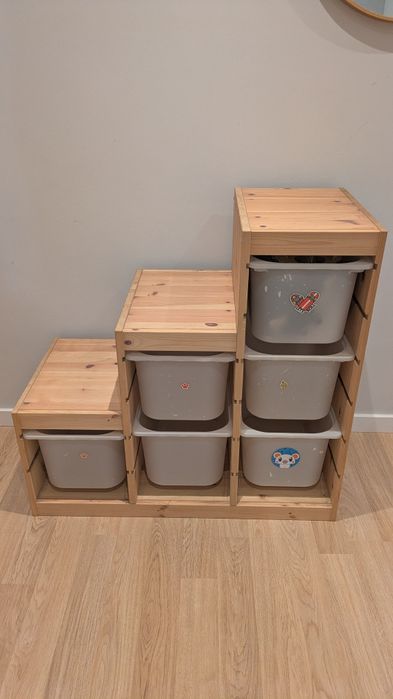 Estrutura arrumação criança IKEA trofast
