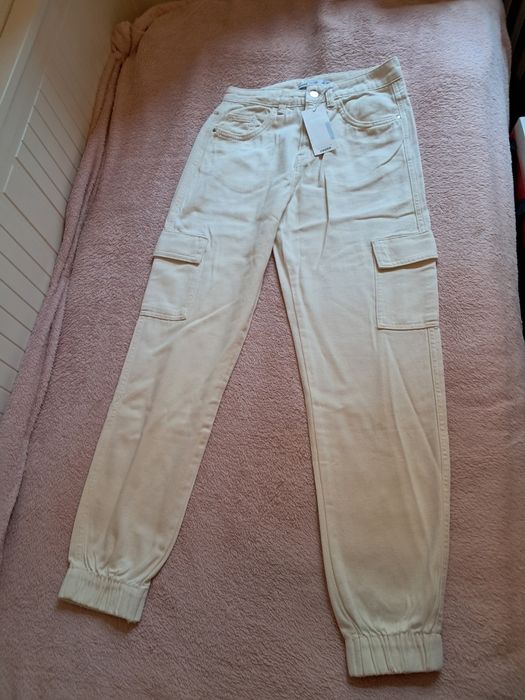 Jeansy Jogger Cropp 34 XS