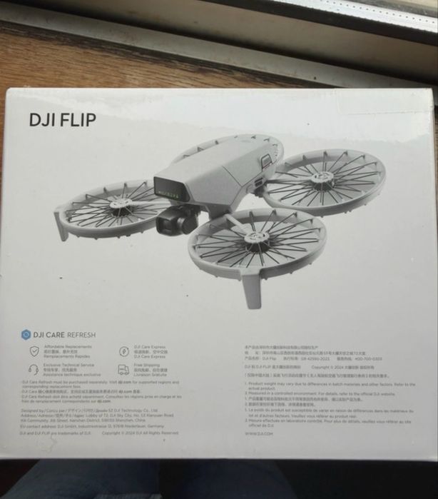 DJI flip - completo e selado com fatura e garantia
