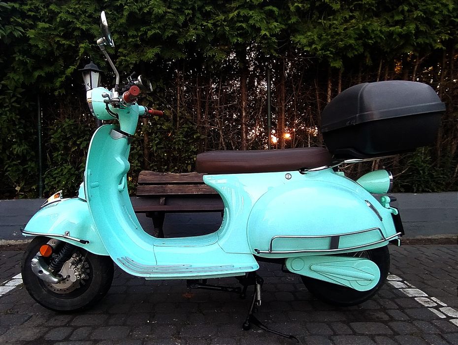 Skutery Elektryczne Sakura 2000 (Jak Vespa) Miętowy WYPRZEDAŻ! tamie skutery Gdańsk, Kraków