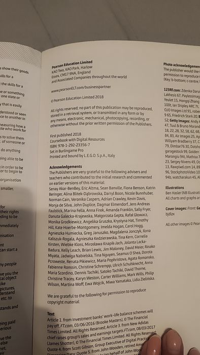 Business Partner B2 Coursebook 

Podręcznik