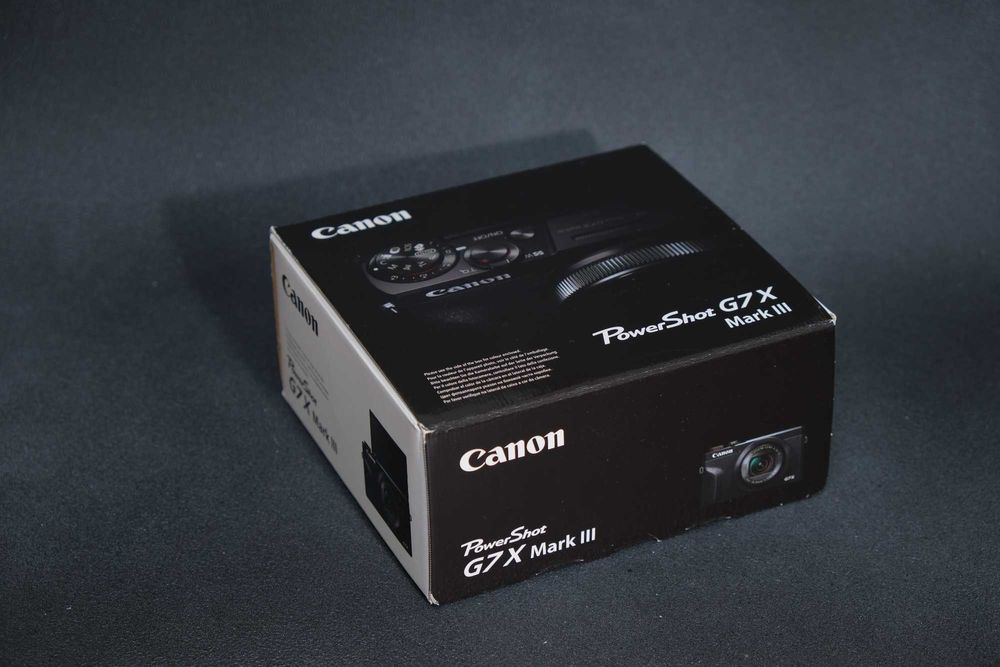Canon PowerShot G7 X Mark iii (black)