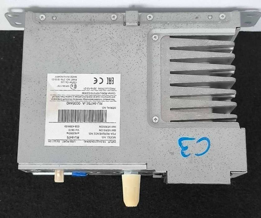 Rádio / Auto Rádio 9816209280 - CITROËN C3 III