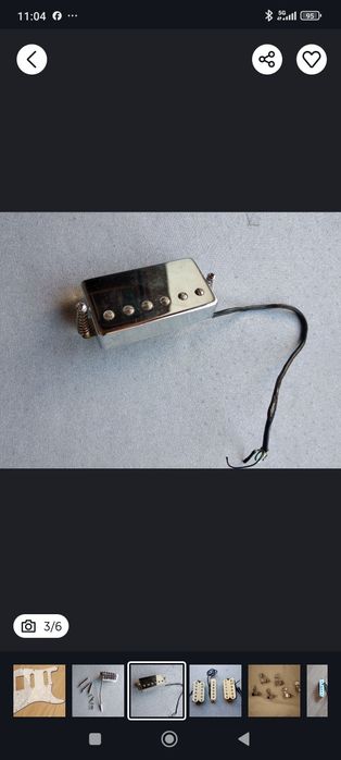 Pickups para guitarra