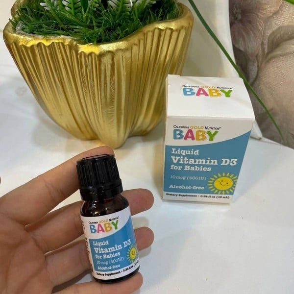 Витамин Д3, витамин D3 для детей на масляной основе, жидкий, 10 мкг