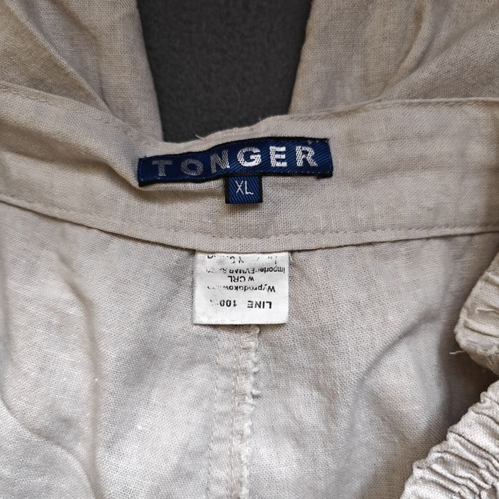 Spodenki szorty damskie bermudy do kolan lniane XL Tonger