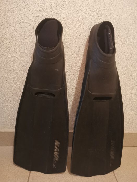 Barbatanas Nava e saco de transporte