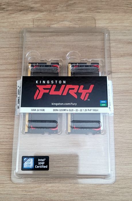 Kingston Fury 32GB 2x16GB DDR4 3200 CL20 SODIMM laptop