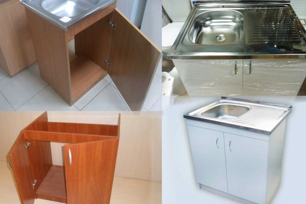 тумба кухонная с мойкой, мойка с тумбой для кухни, тумба под мойку