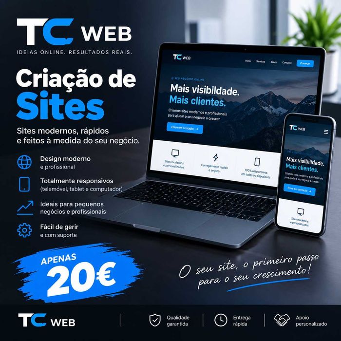 Criação de Sites para Pequenos Negócios