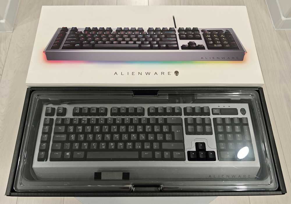 Игровая Механическая Клавиатура Dell Alienware Pro AW768 USB Кириллица