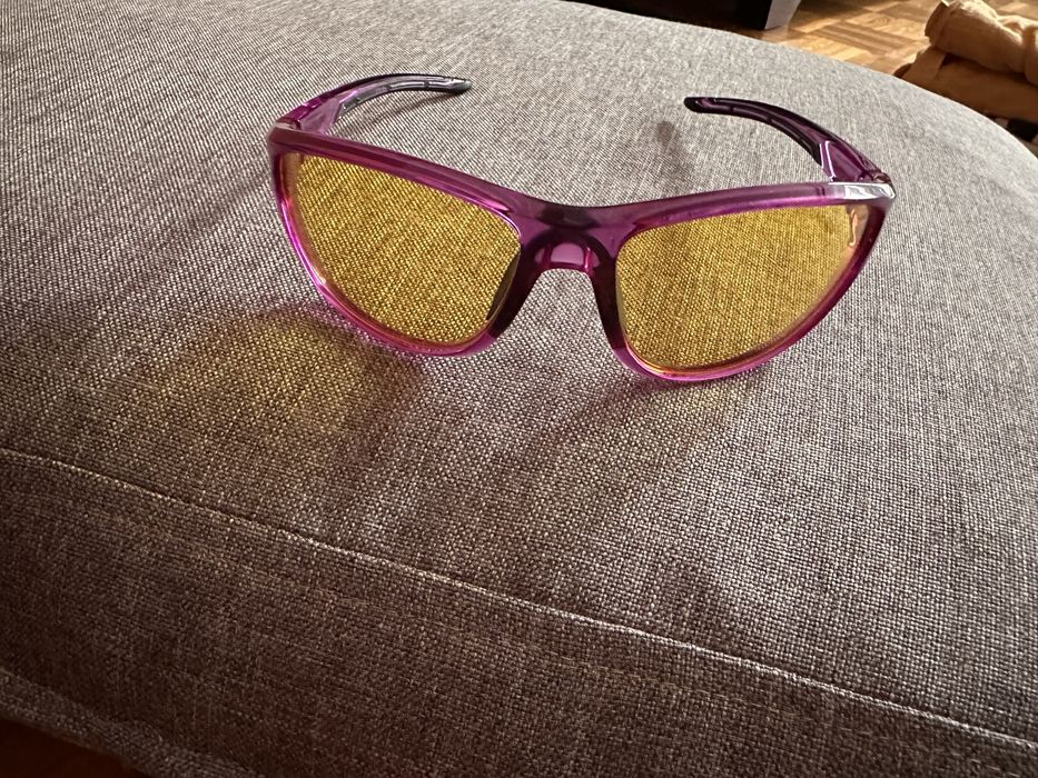 Okulary sportowe. Okulary do jazey w nocy.
