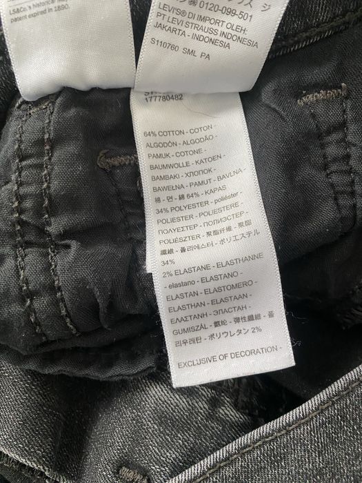 Джинси Levi’s 711 710 super skinny 25
