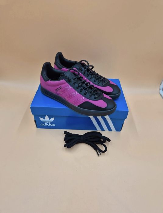 Adidas Gazelle Indoor czarne różowe r. 40-41 sneakersy unikat retro
